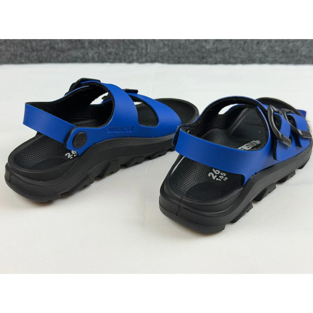 NWT Birkenstock Mogami Terra Kids Sandals Ultra Blue Black 26 Sz. 8-8.5 Toddler
